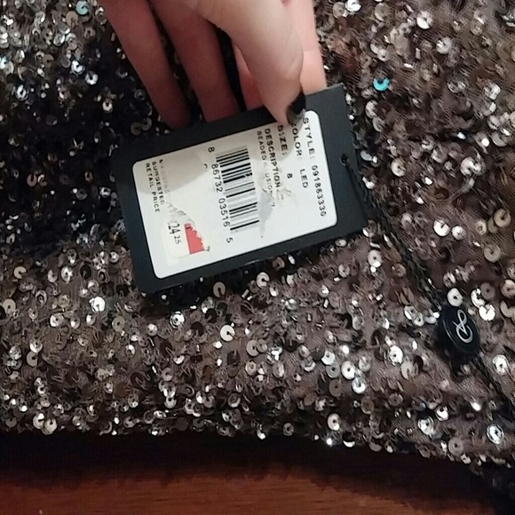 Adrianna Papell Formal Sequined Dress - Picture 4 of 4